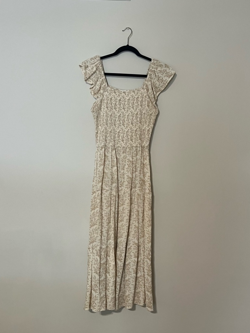 Neuflora • Corrine Cream Floral Maxi Dress